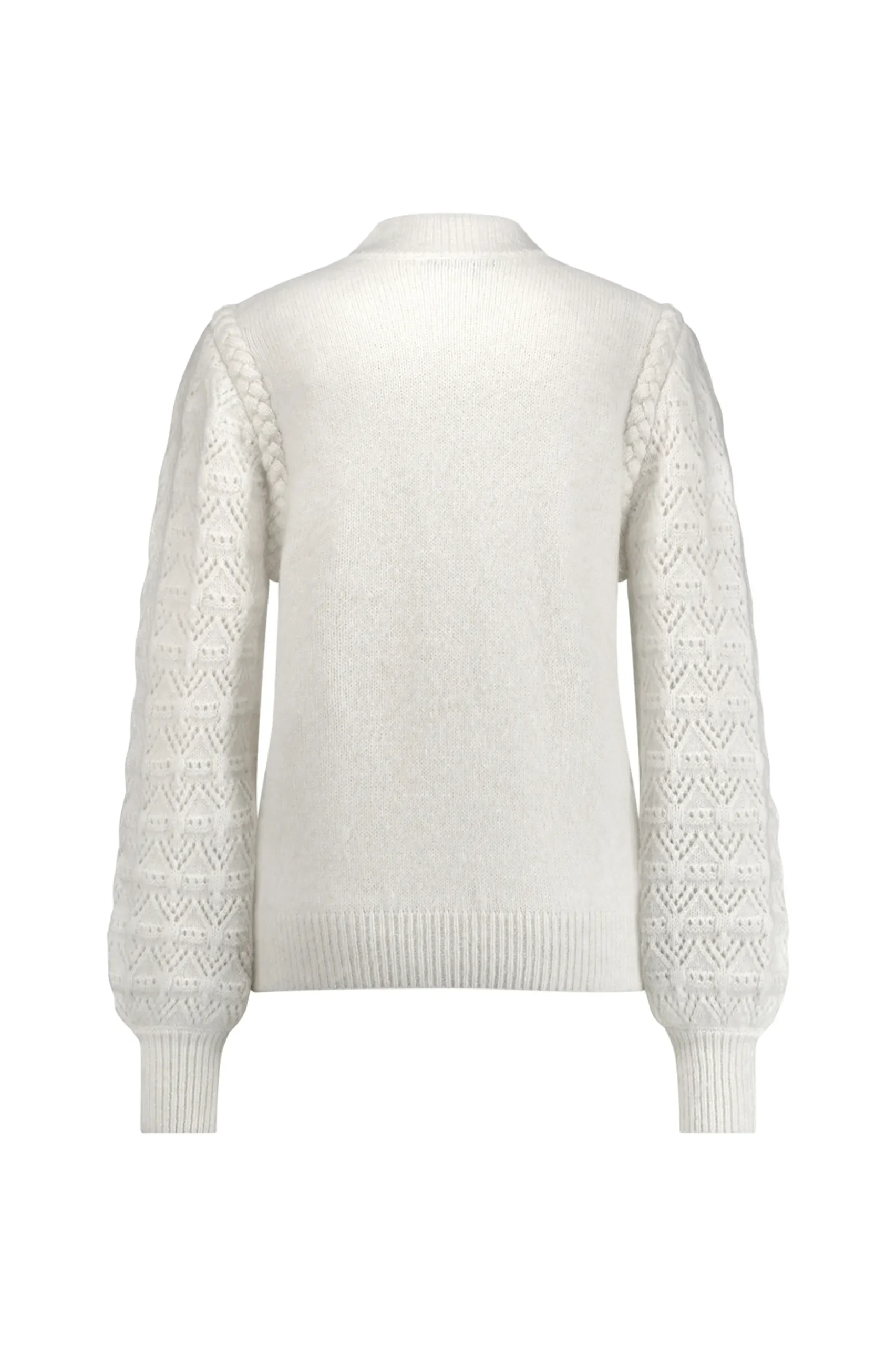Abby pearl pullover - off white