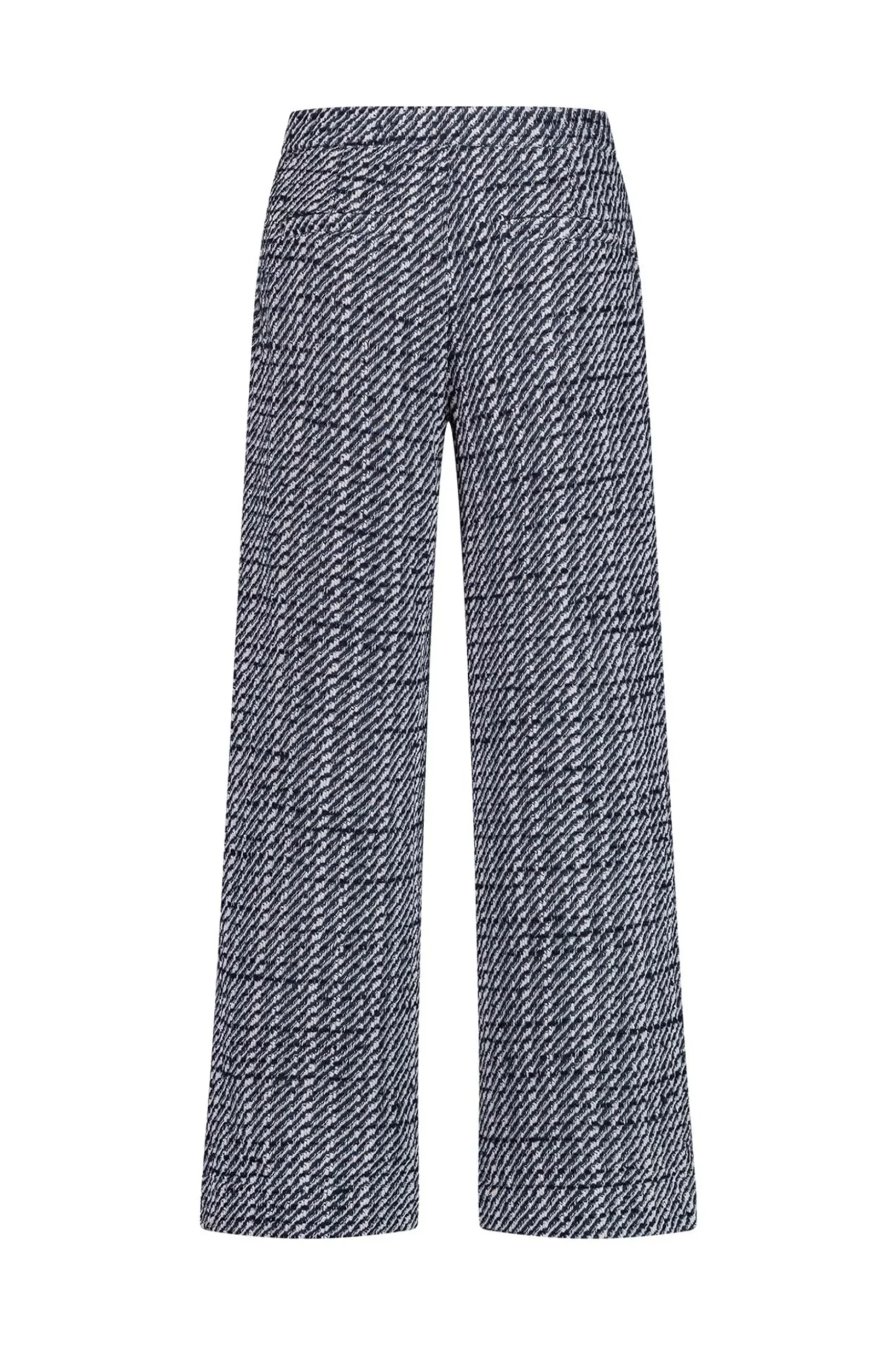 Alex tweed trousers - dblue/kit