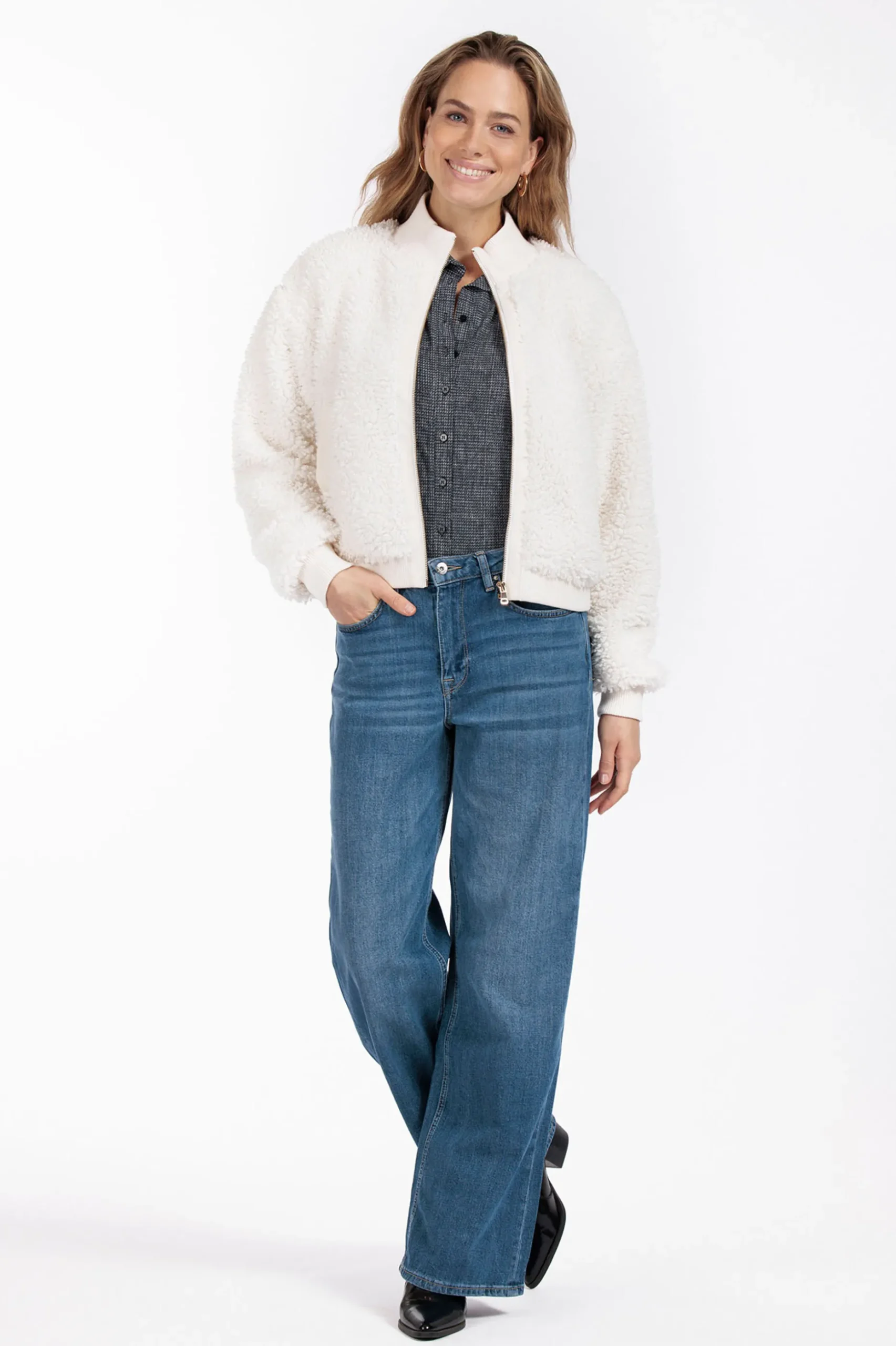 Alida teddy jacket - kit
