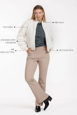 Alida teddy jacket - kit