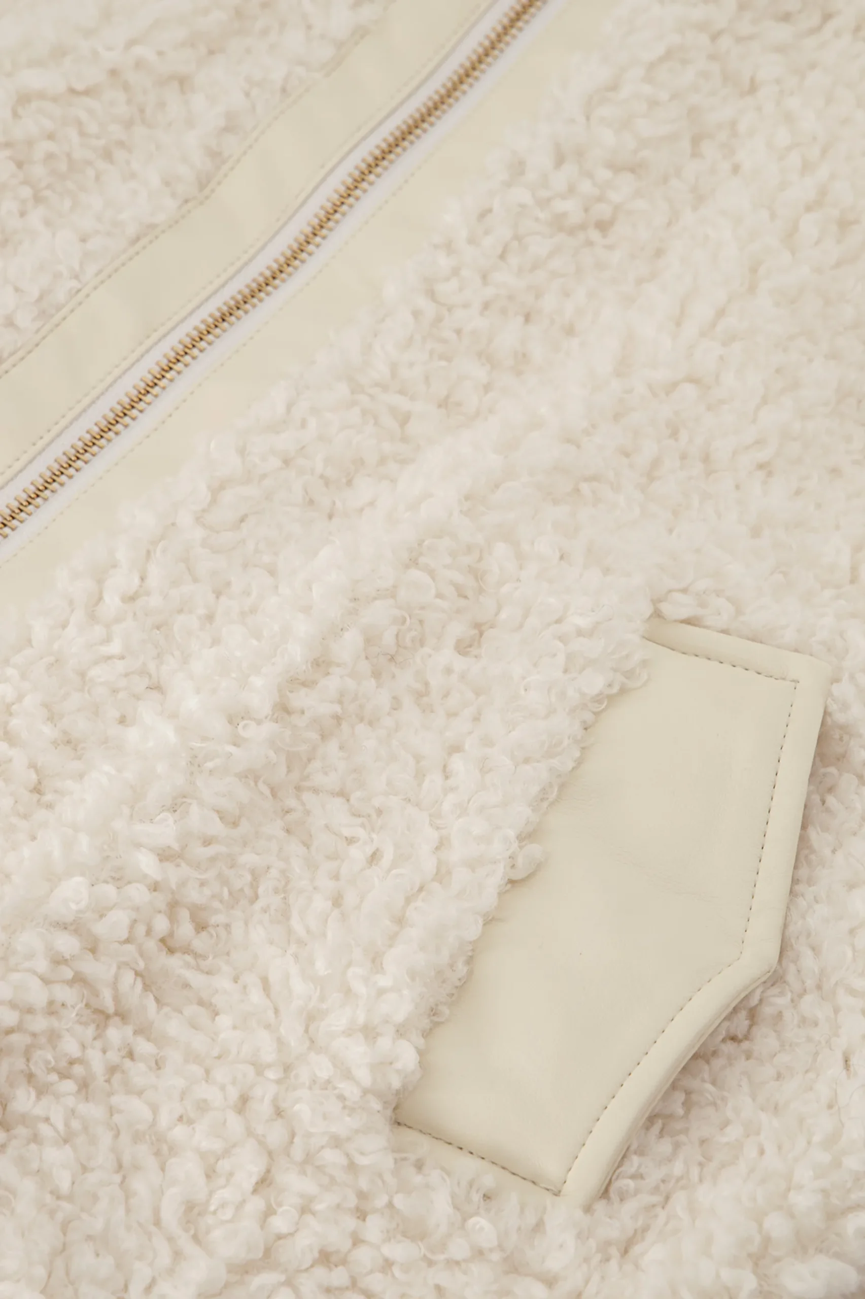 Alida teddy jacket - kit