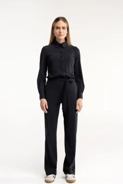 Angel LS jumpsuit - black