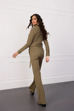 Angel LS jumpsuit - earth