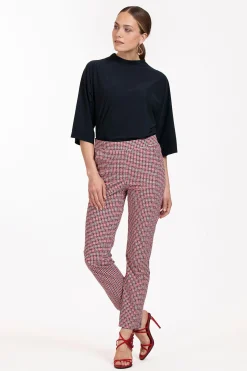 Anna check trousers - multi color