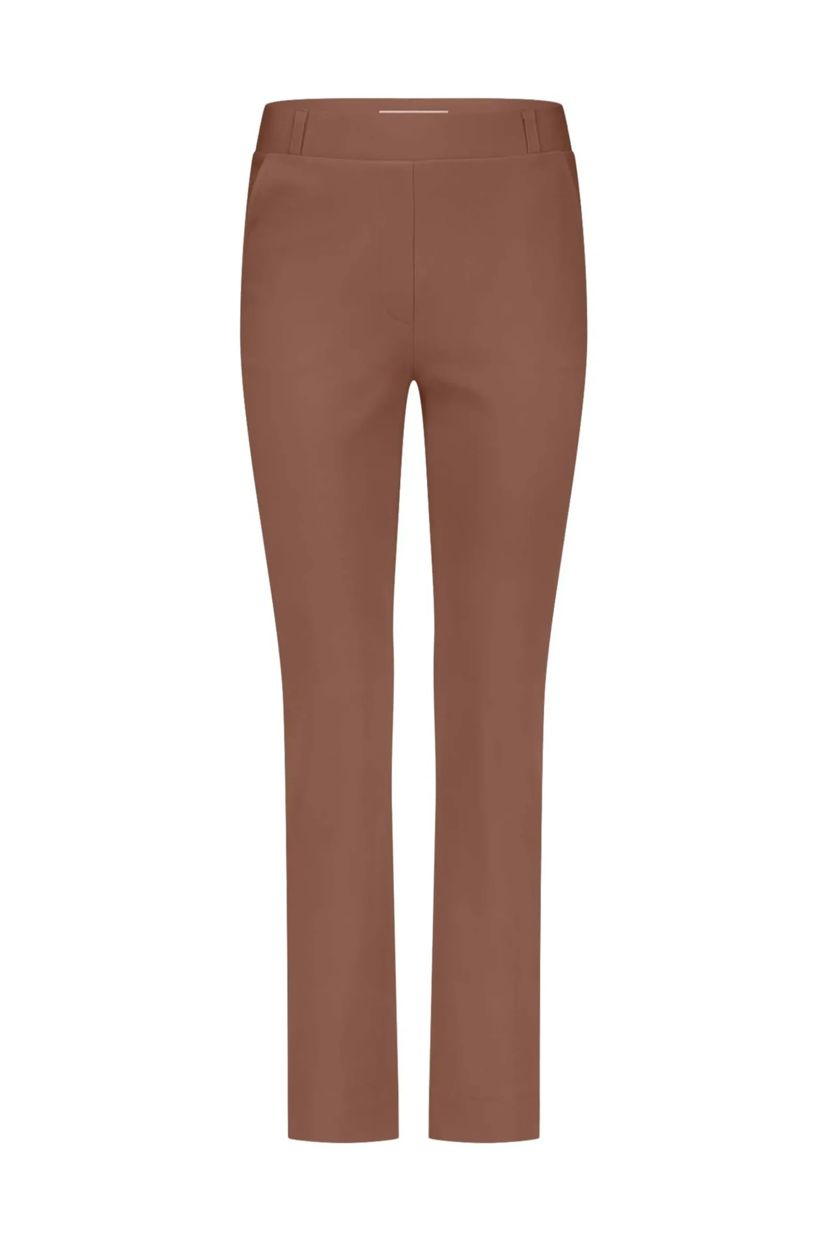 Anne bonded trousers - chocolate