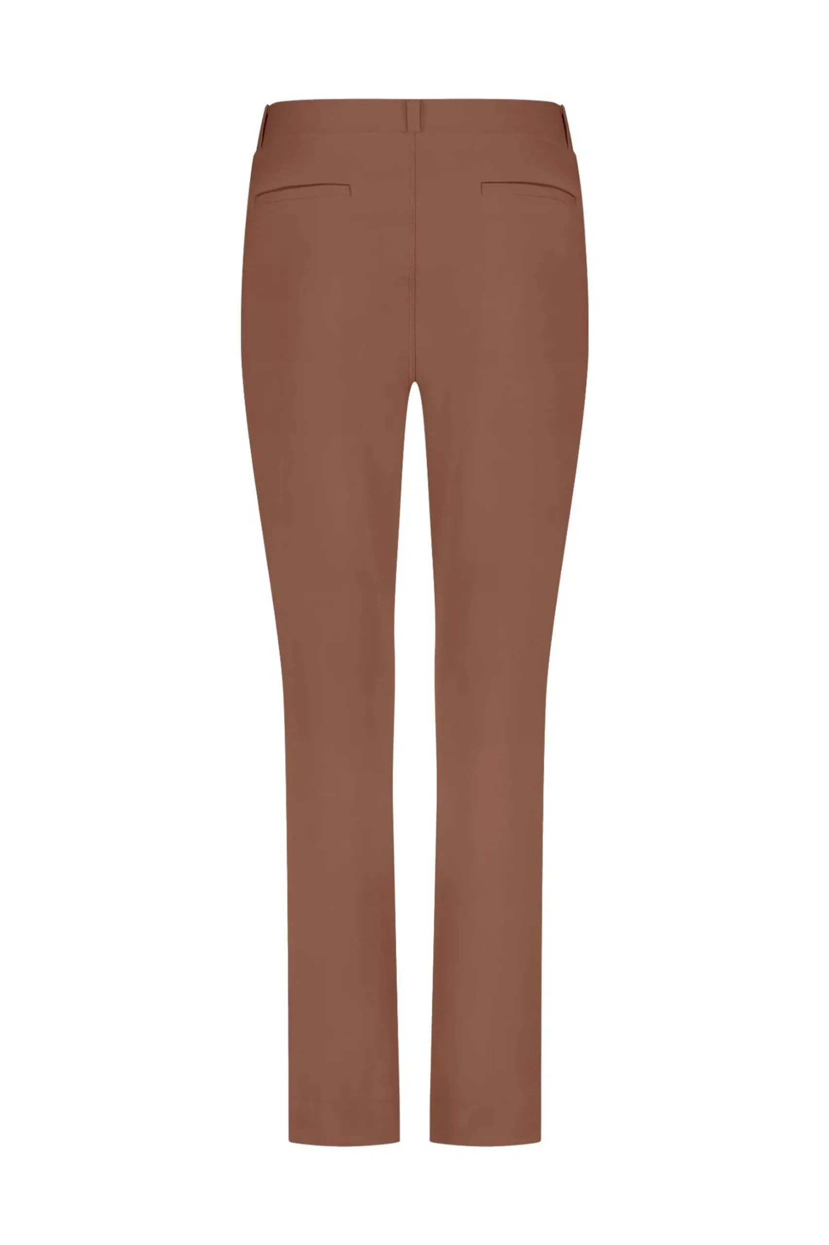 Anne bonded trousers - chocolate