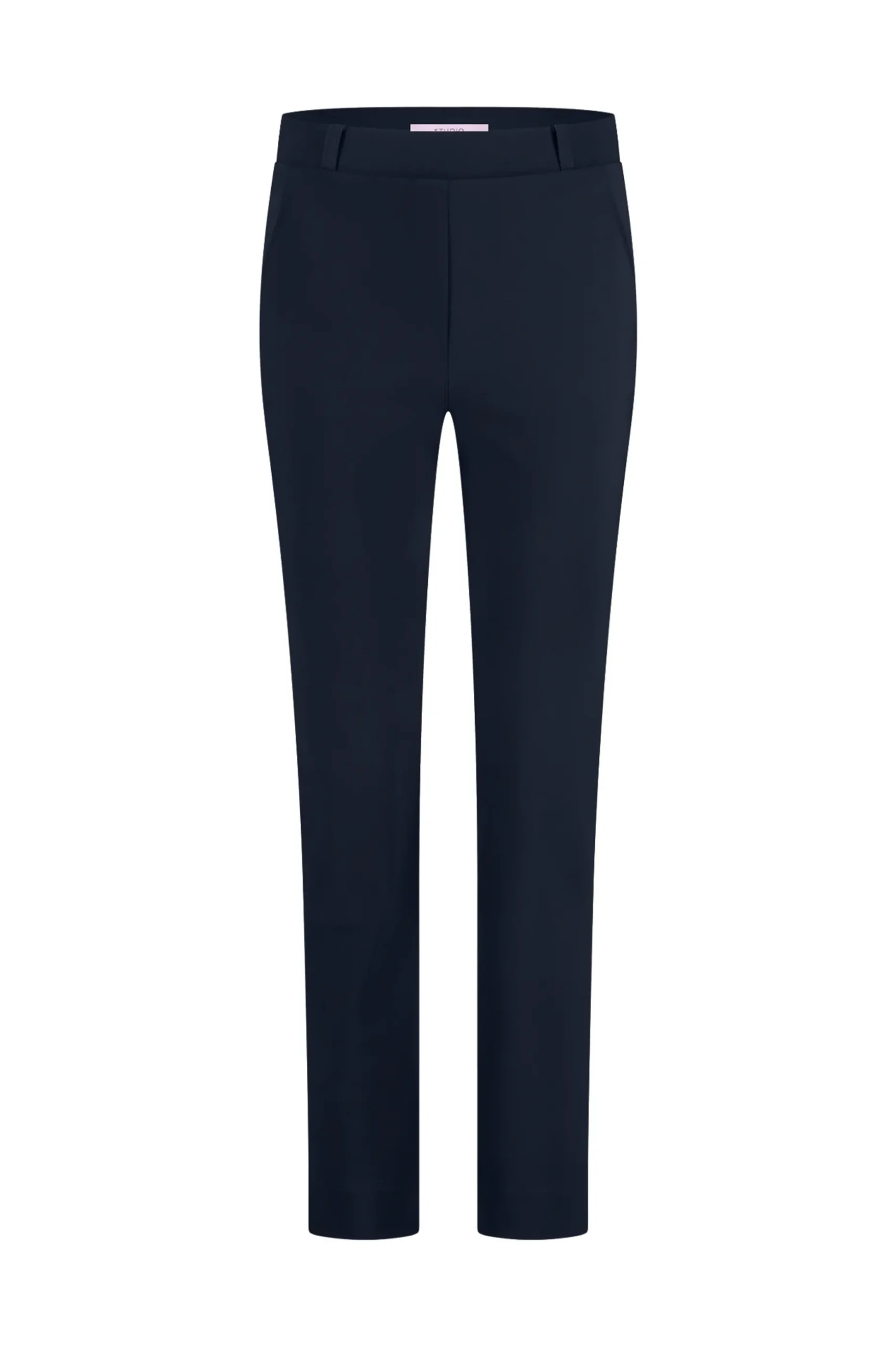 Anne bonded trousers - dark blue