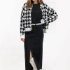Annebella denim skirt - black