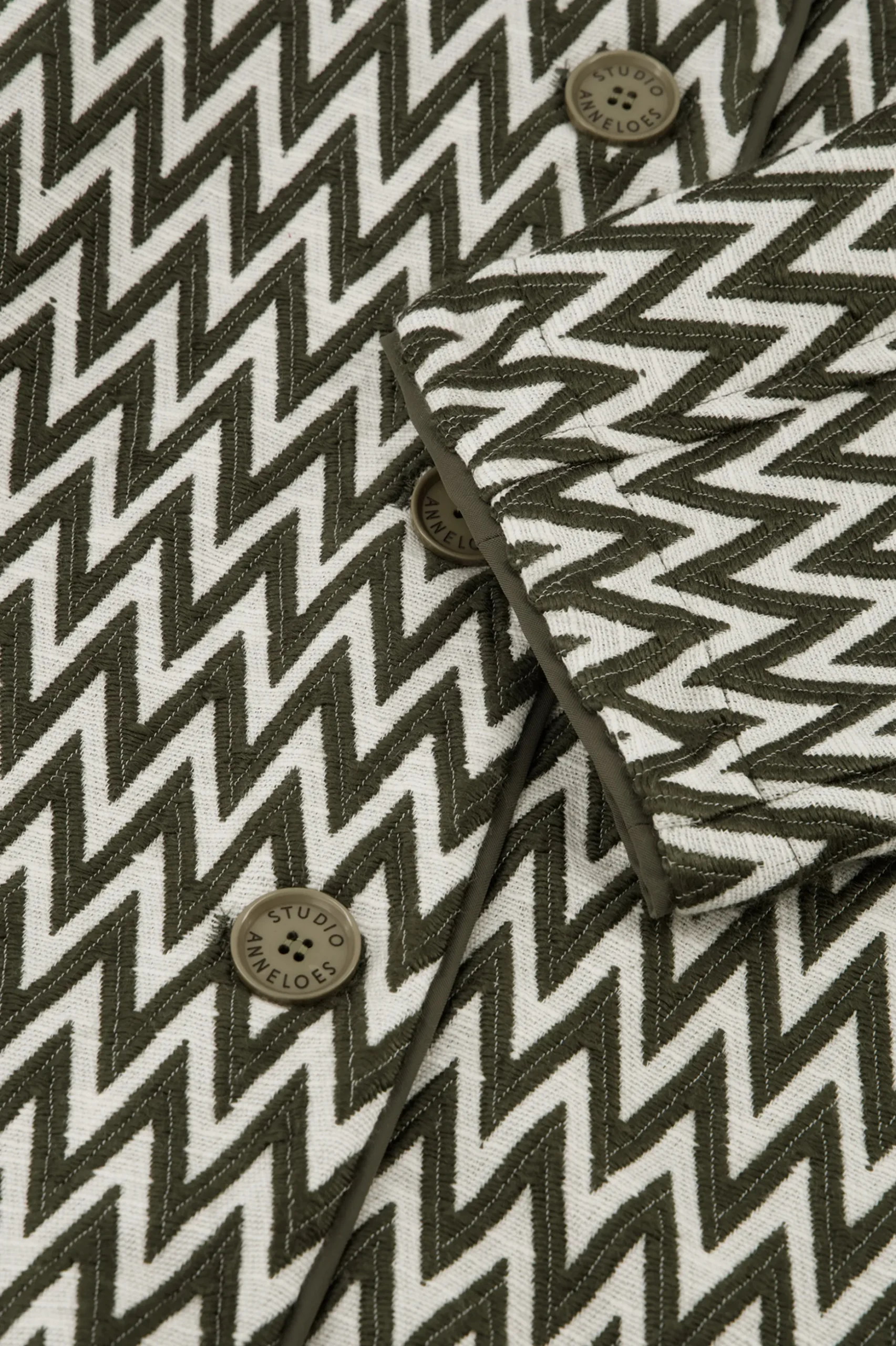 Azra zig zag jacket - new army/kit