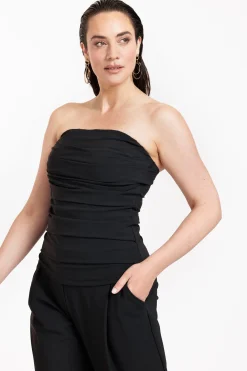 Bandeau top - black