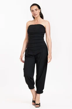 Bandeau top - black