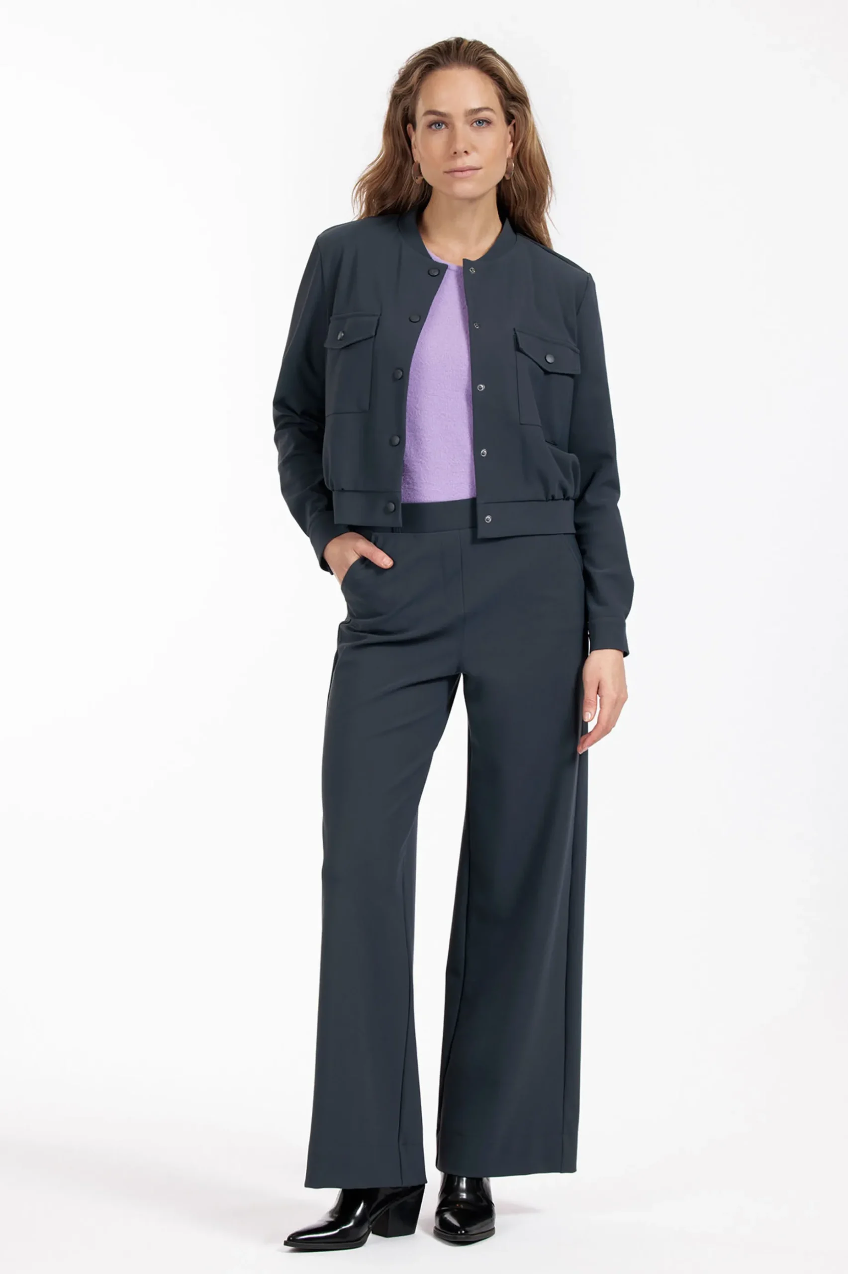 Benja jacket - antraciet
