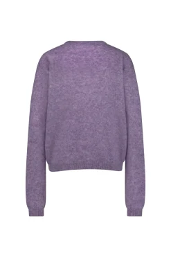 Bibi mohair cardigan - lila