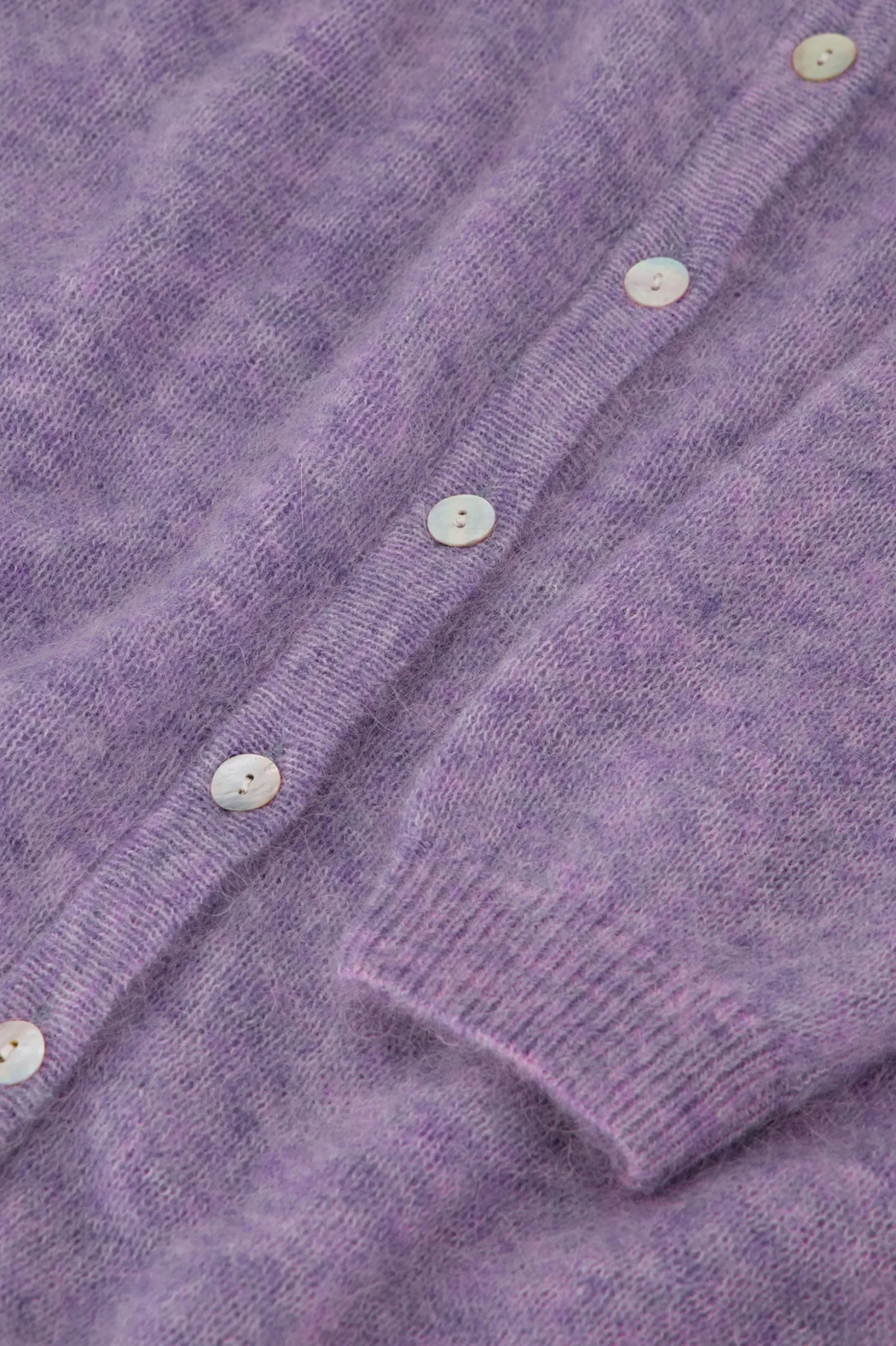 Bibi mohair cardigan - lila