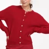 Bibi mohair cardigan - red