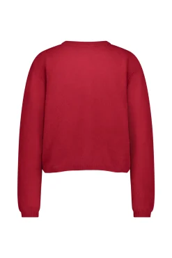 Bibi mohair cardigan - red