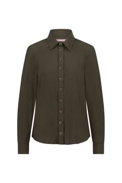 Bobby gold blouse - new army