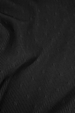 Brady shiny pullover - black