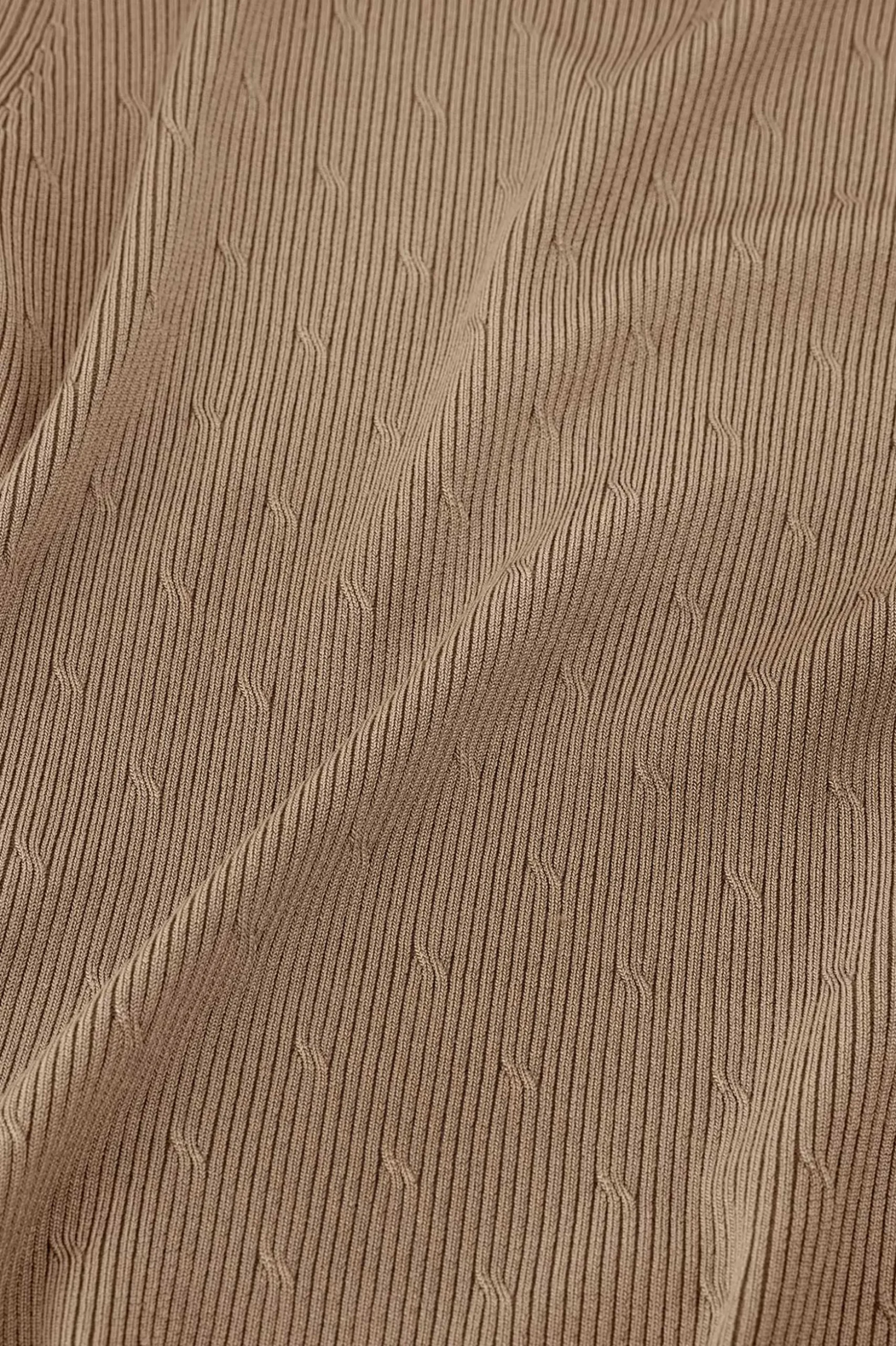 Brady shiny pullover - latte