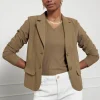 Bright bonded blazer - earth