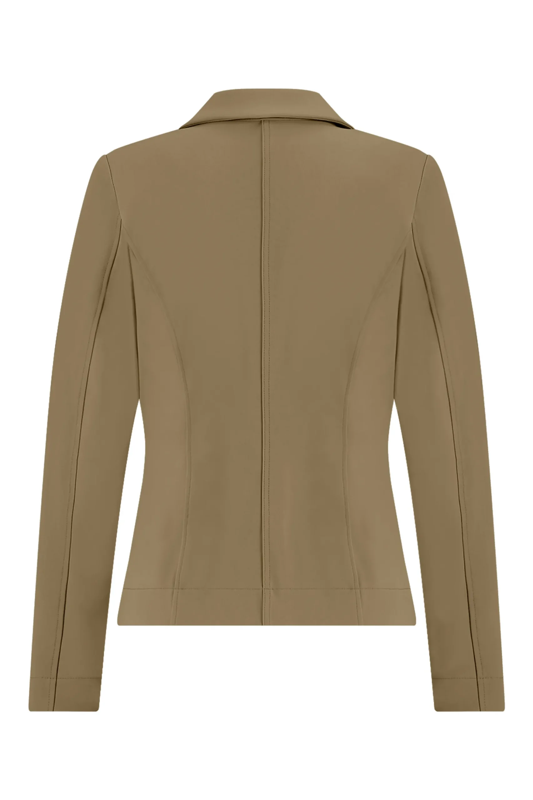Bright bonded blazer - earth