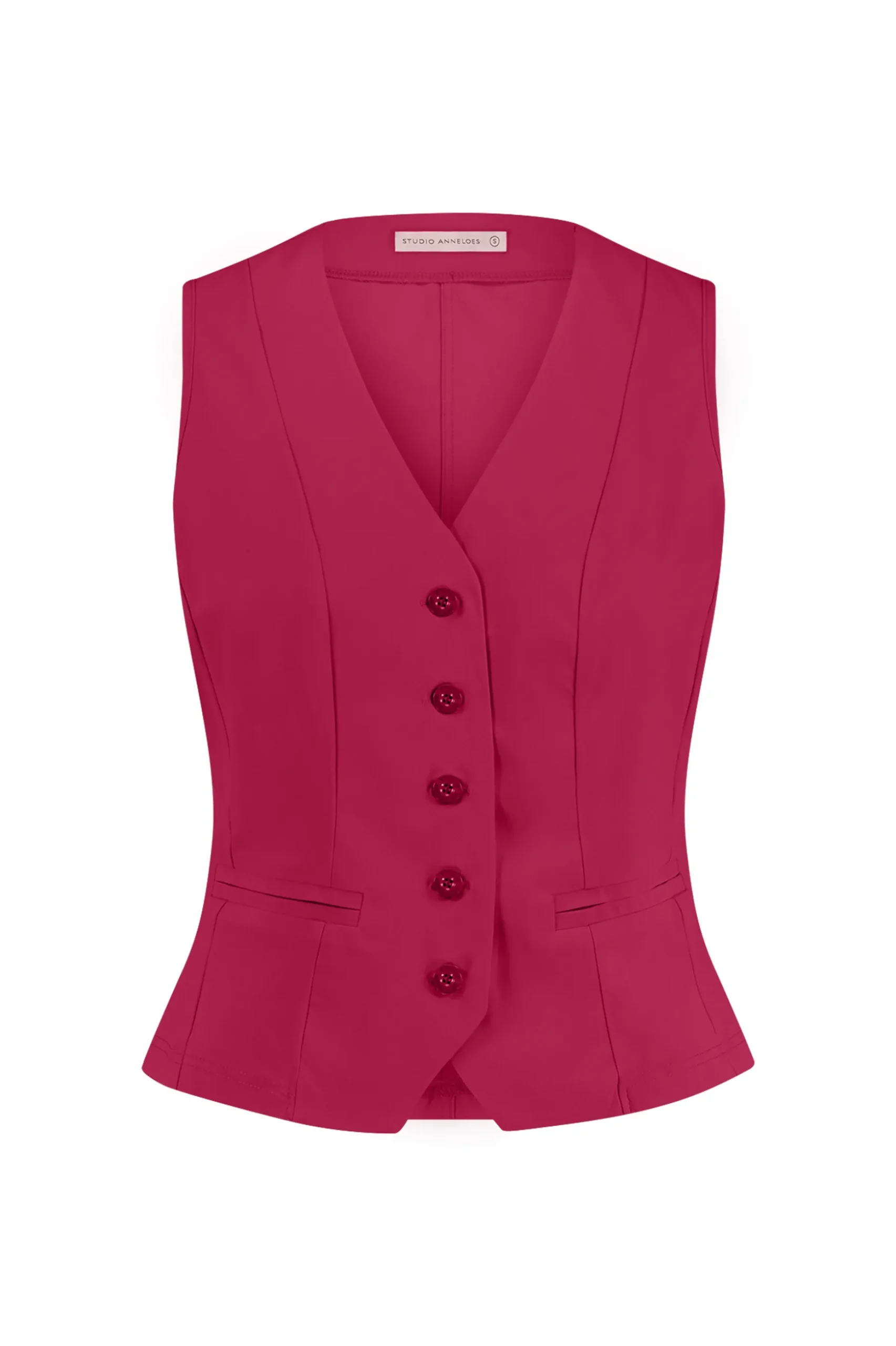 Bruno gilet - Cherise