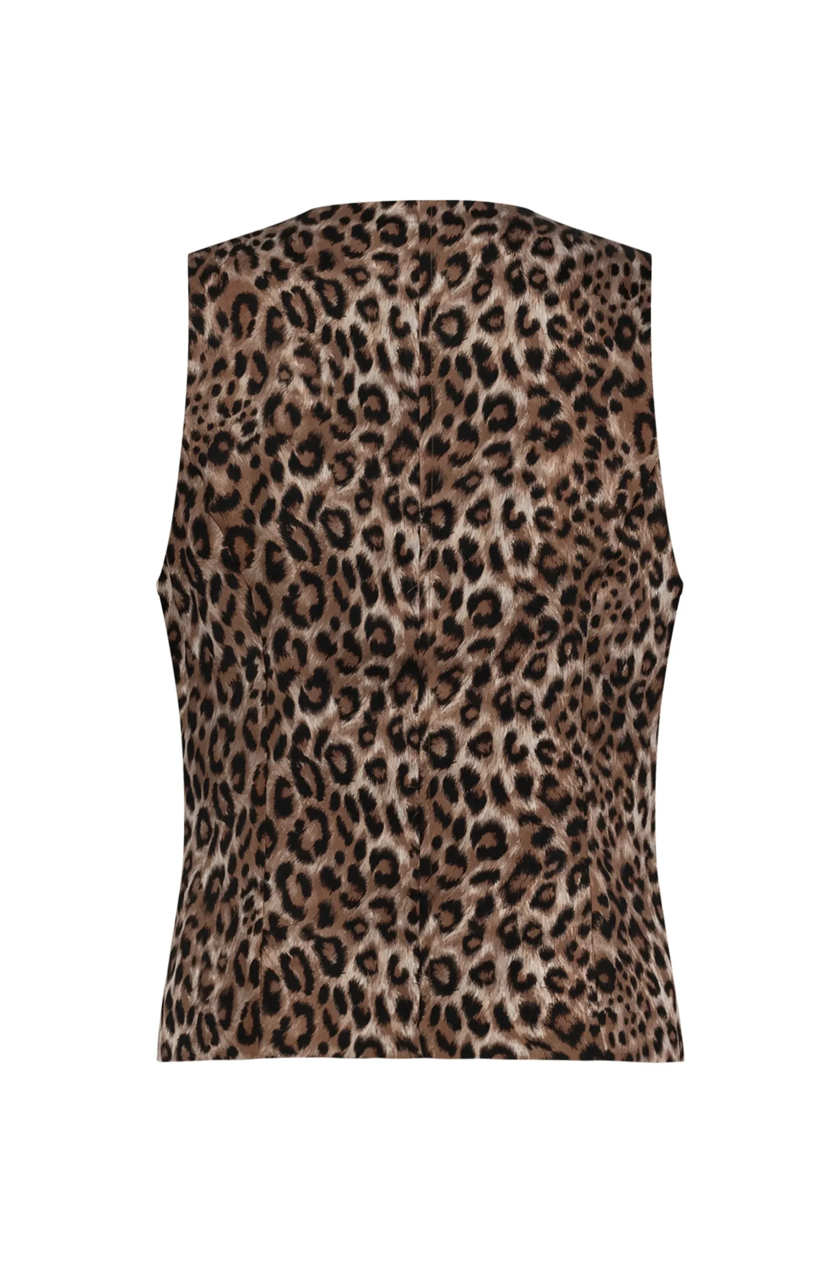 Bruno pinstripe gilet - chocolate/kit