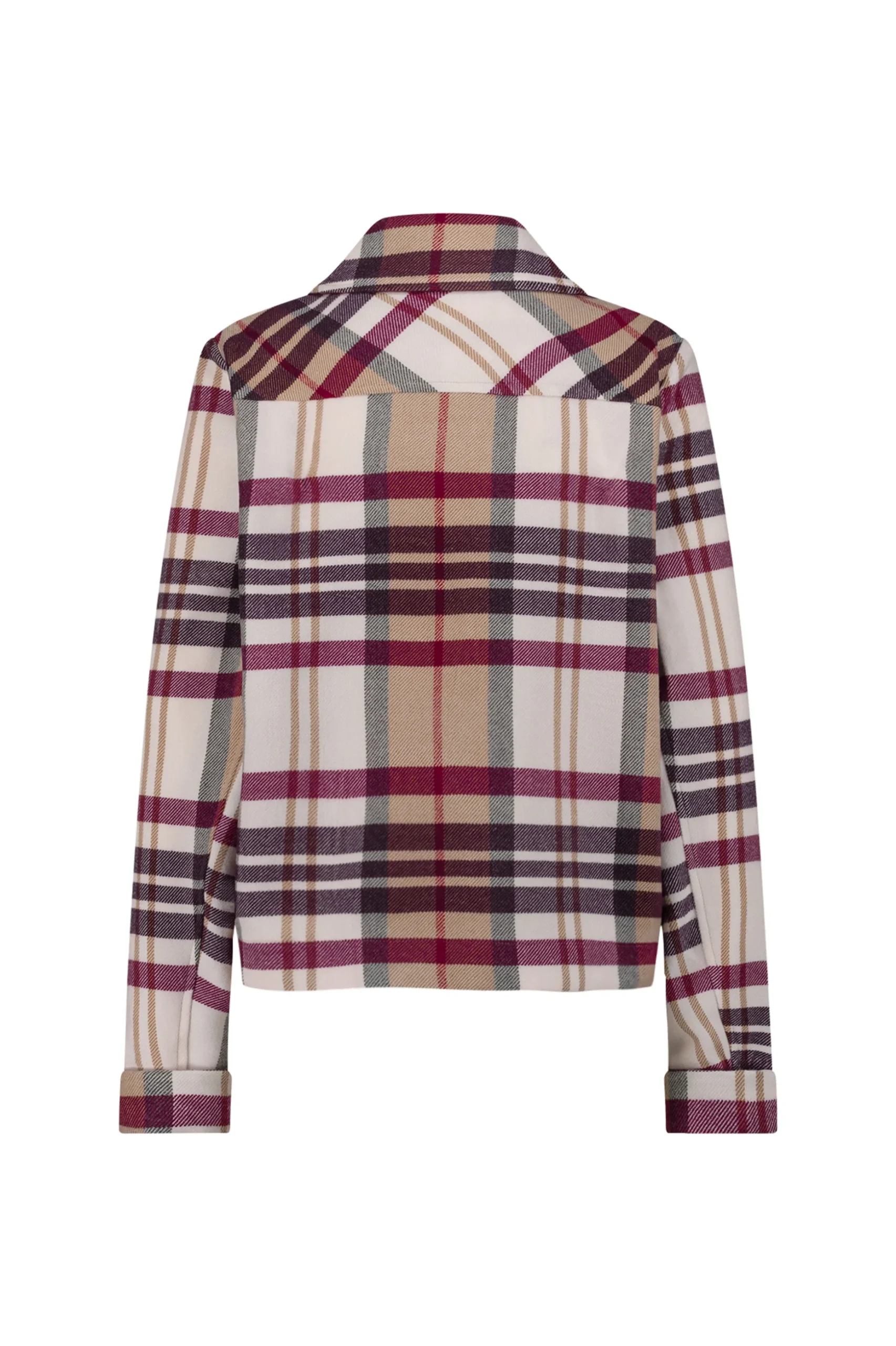 Cady check jacket - multi color