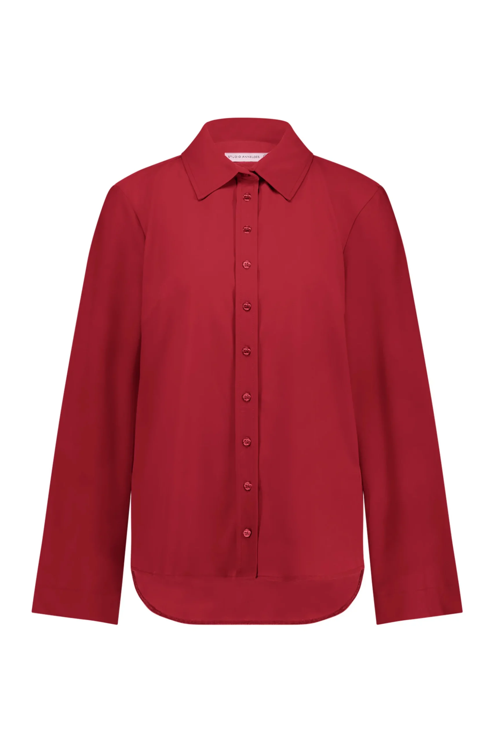 Caress blouse - dark red