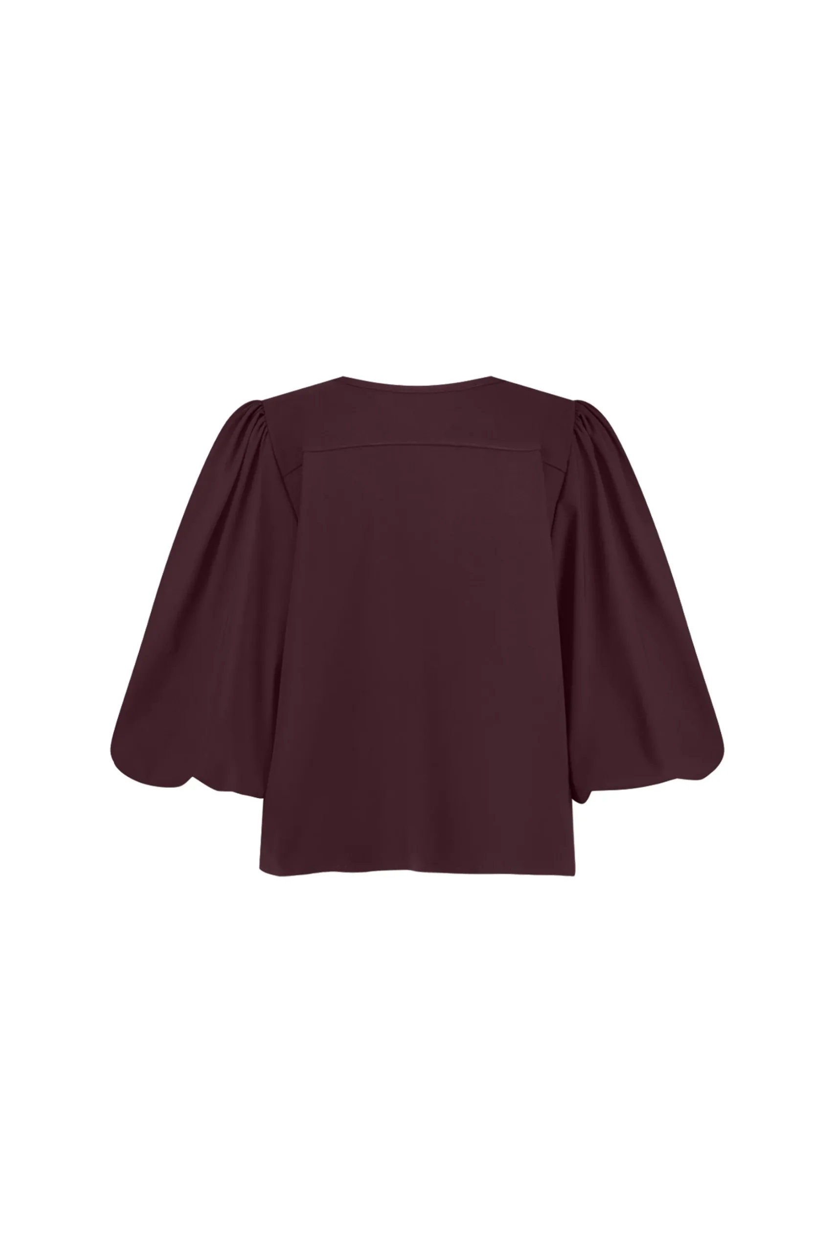 Celine blouse - blackberry