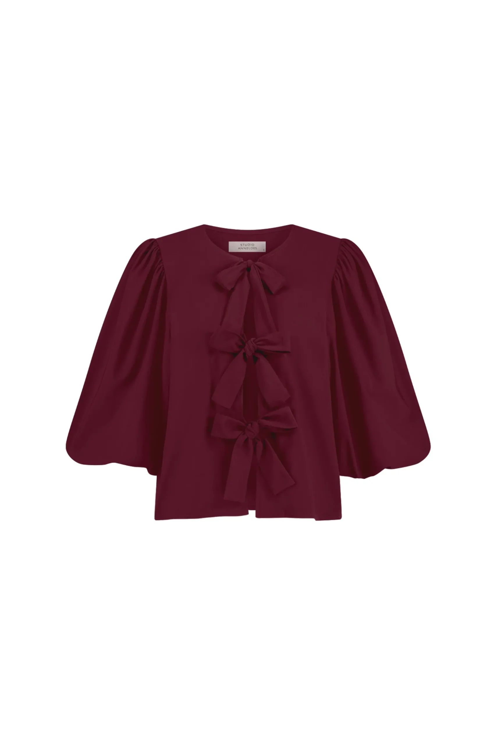 Celine blouse - merlot