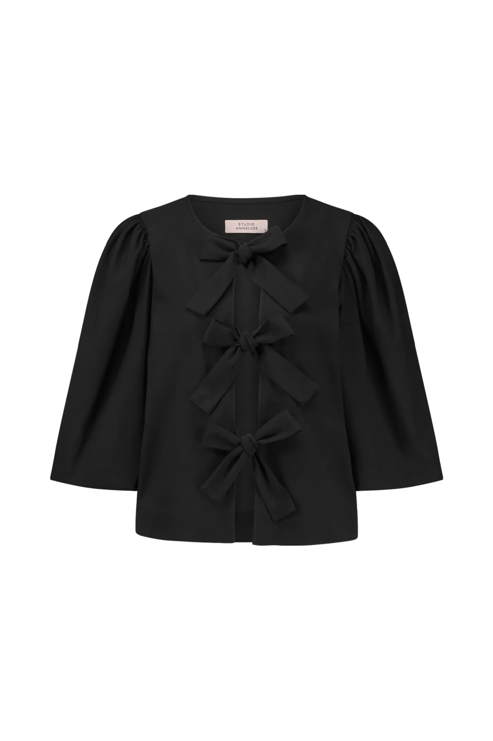 Celine 2way blouse - black