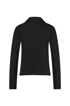 Claire bonded jacket - black