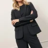 Clean blazer - dark blue