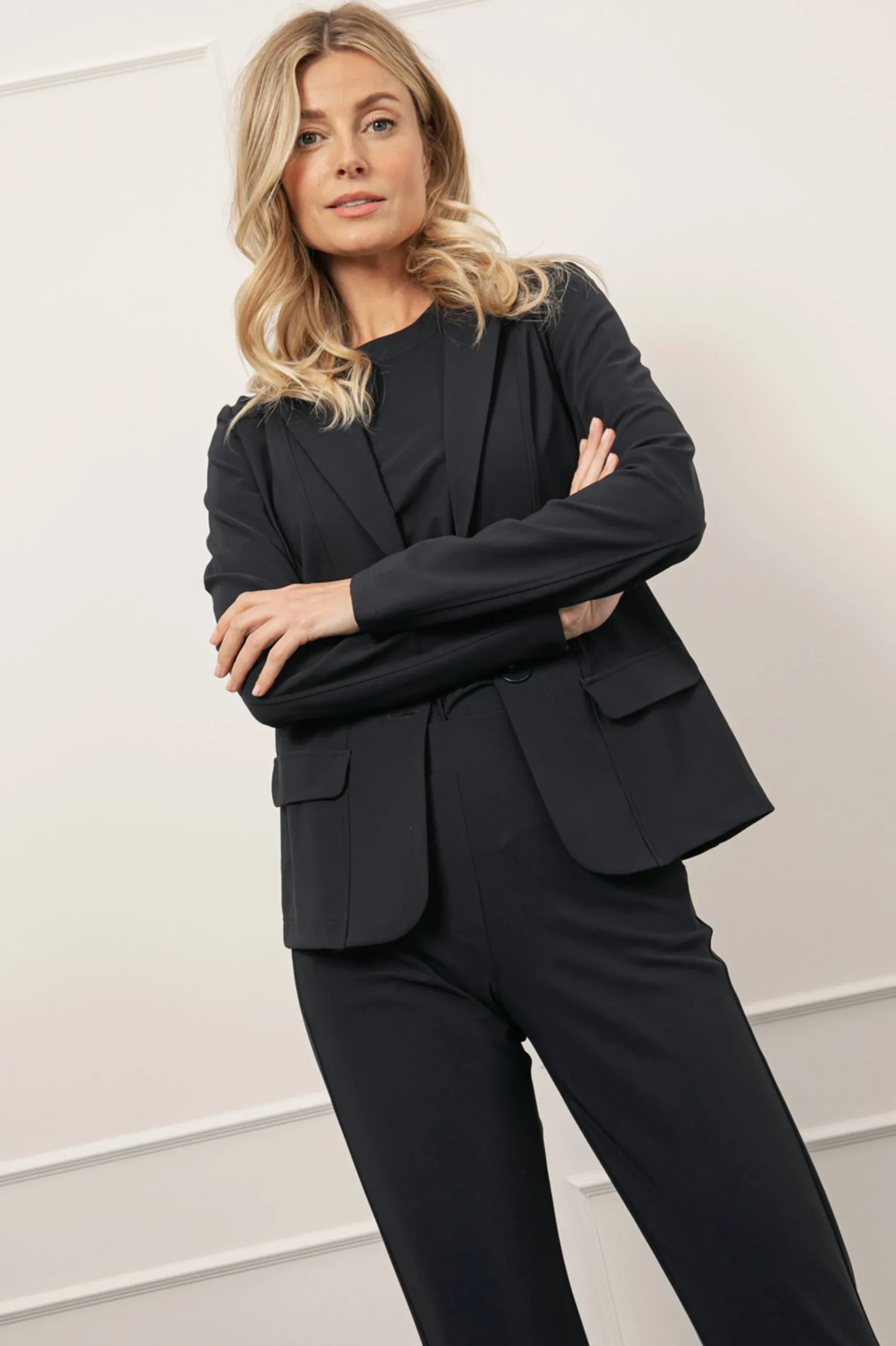 Clean blazer - dark blue