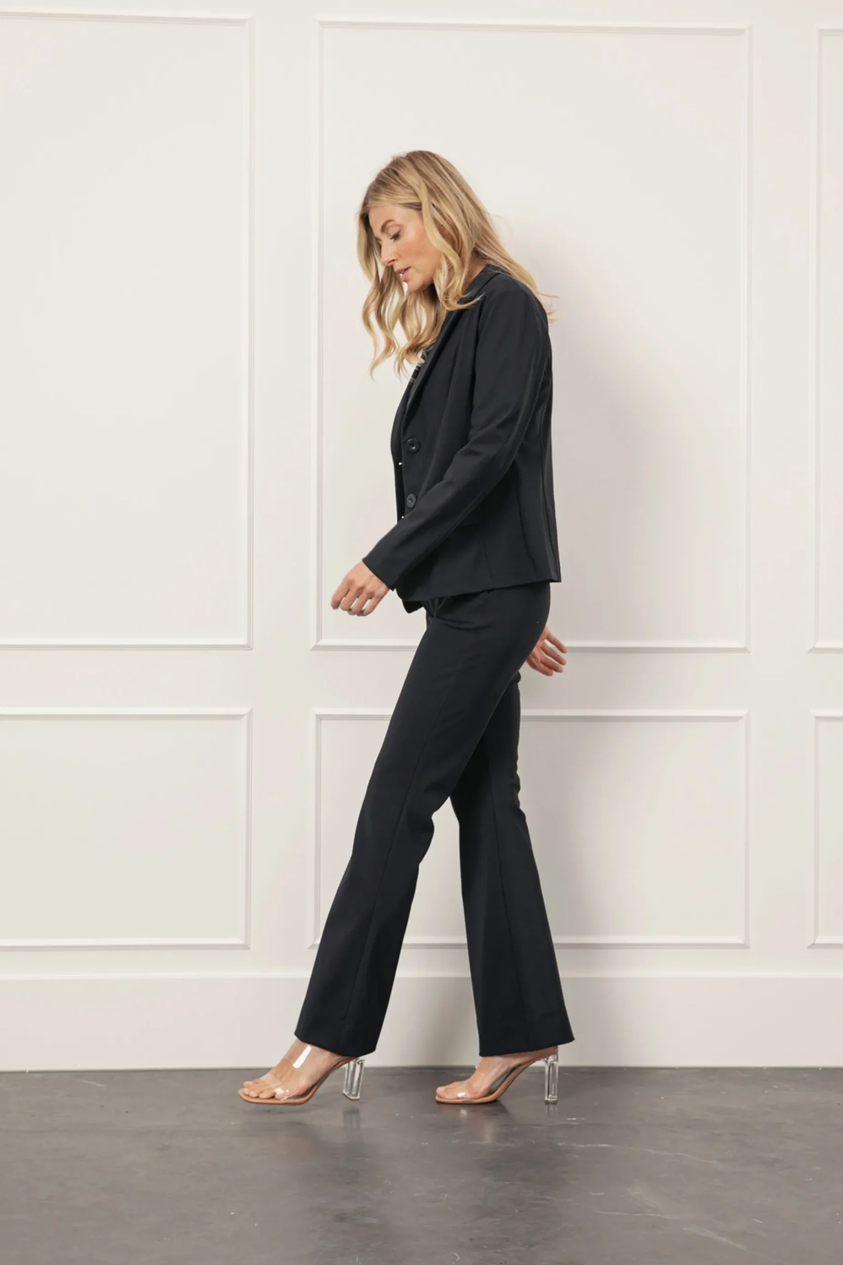 Clean blazer - dark blue