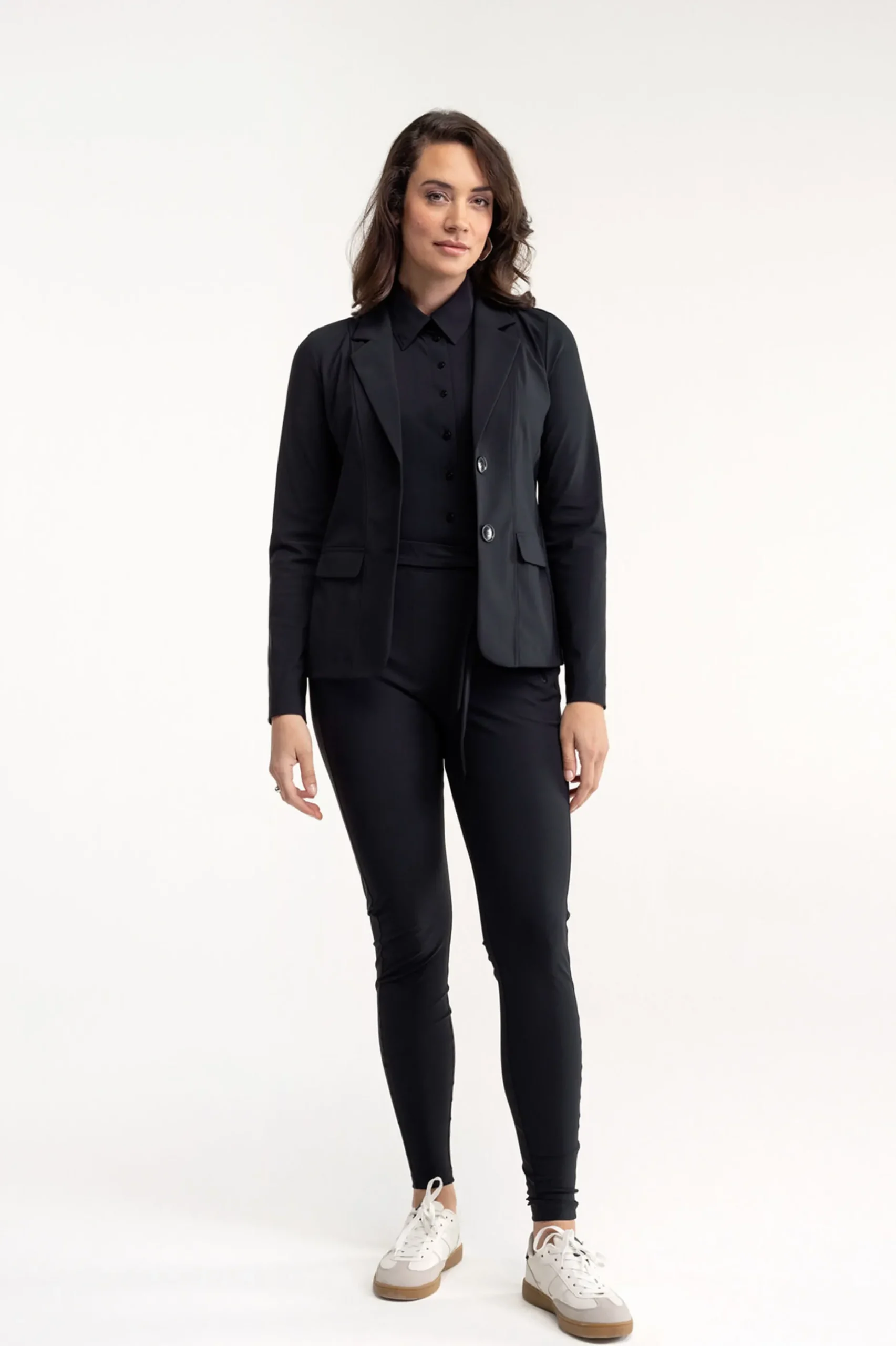 Clean blazer - black