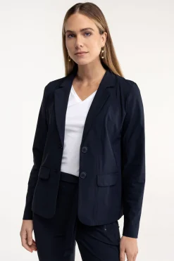 Clean blazer - dark blue