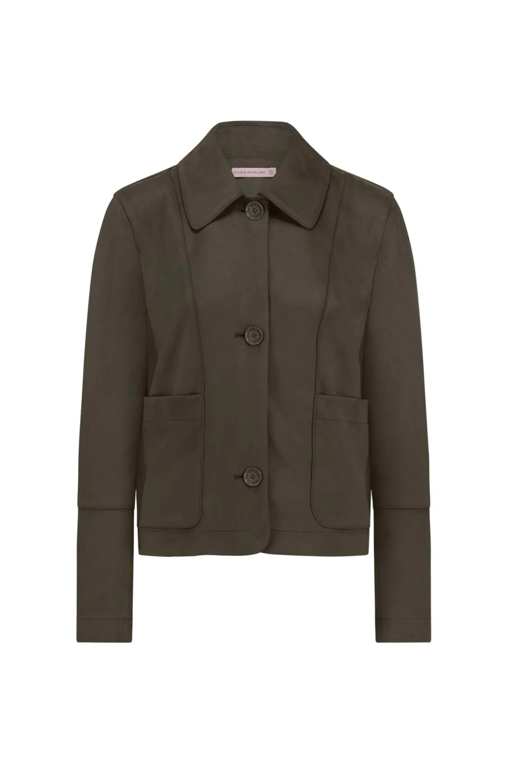 Cody suede jacket - new army