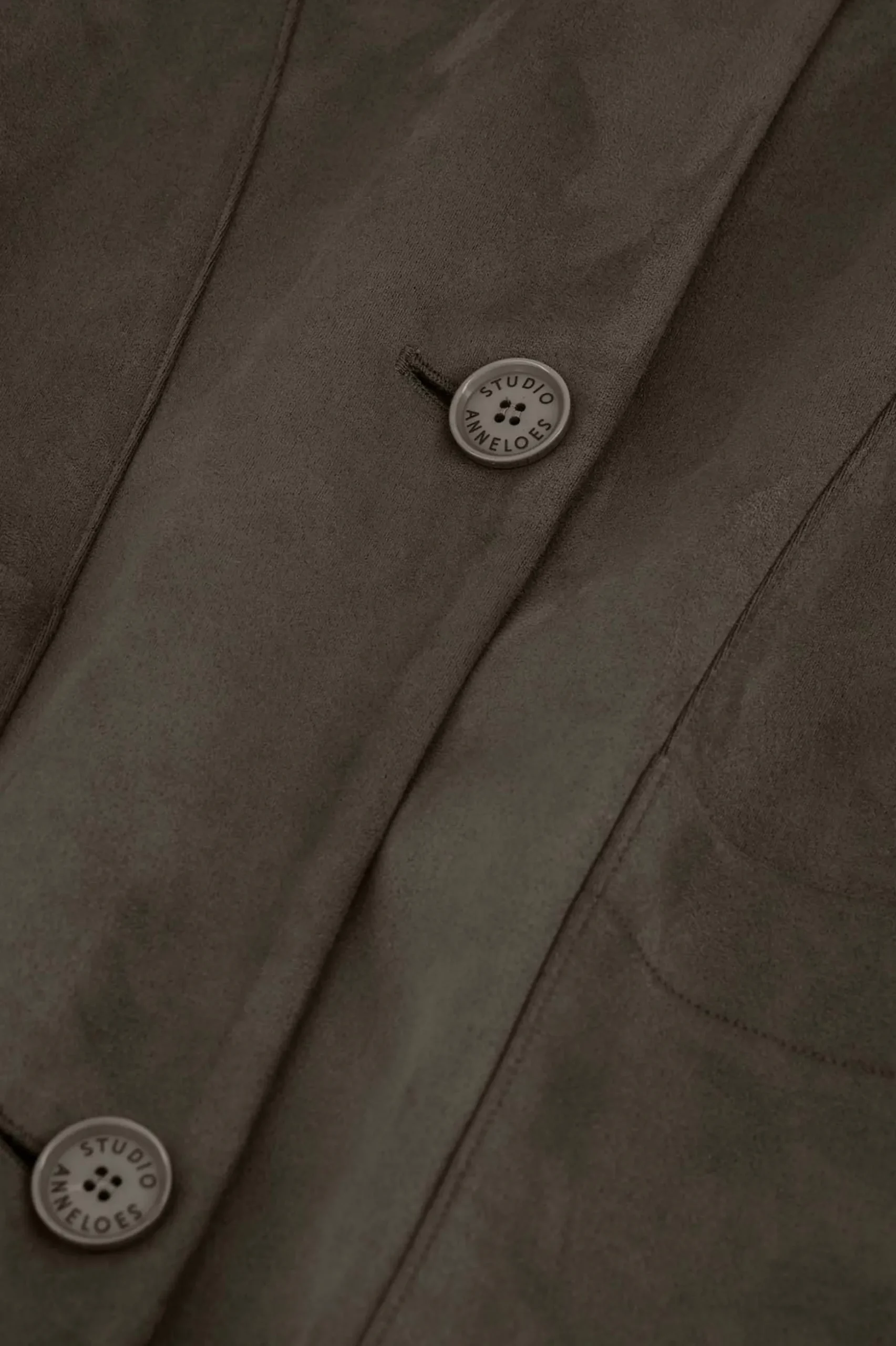 Cody suede jacket - new army