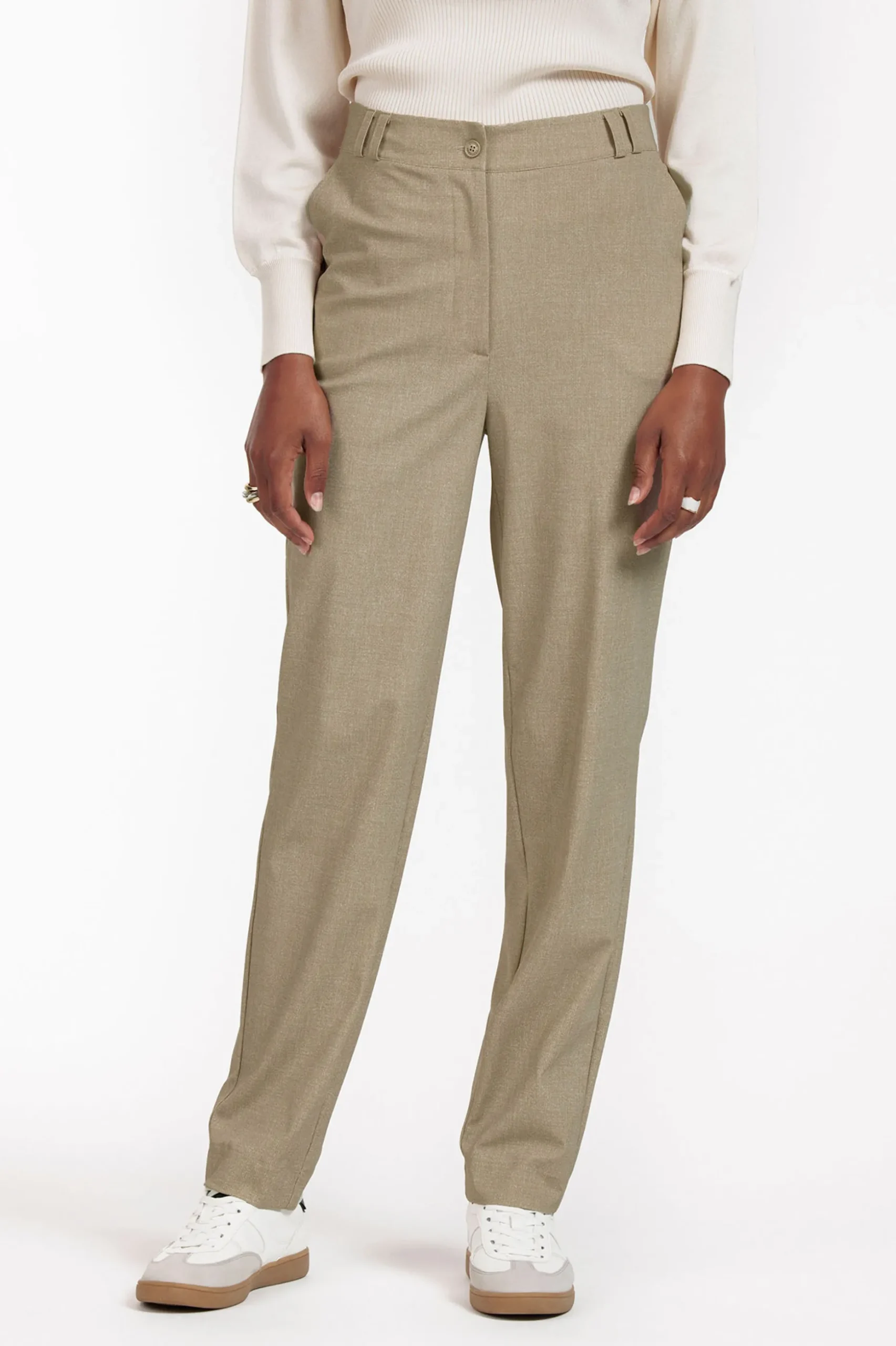 Collins structure trousers - latte