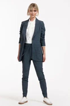 Daan bnd dnm tweed blazer - midnight blue