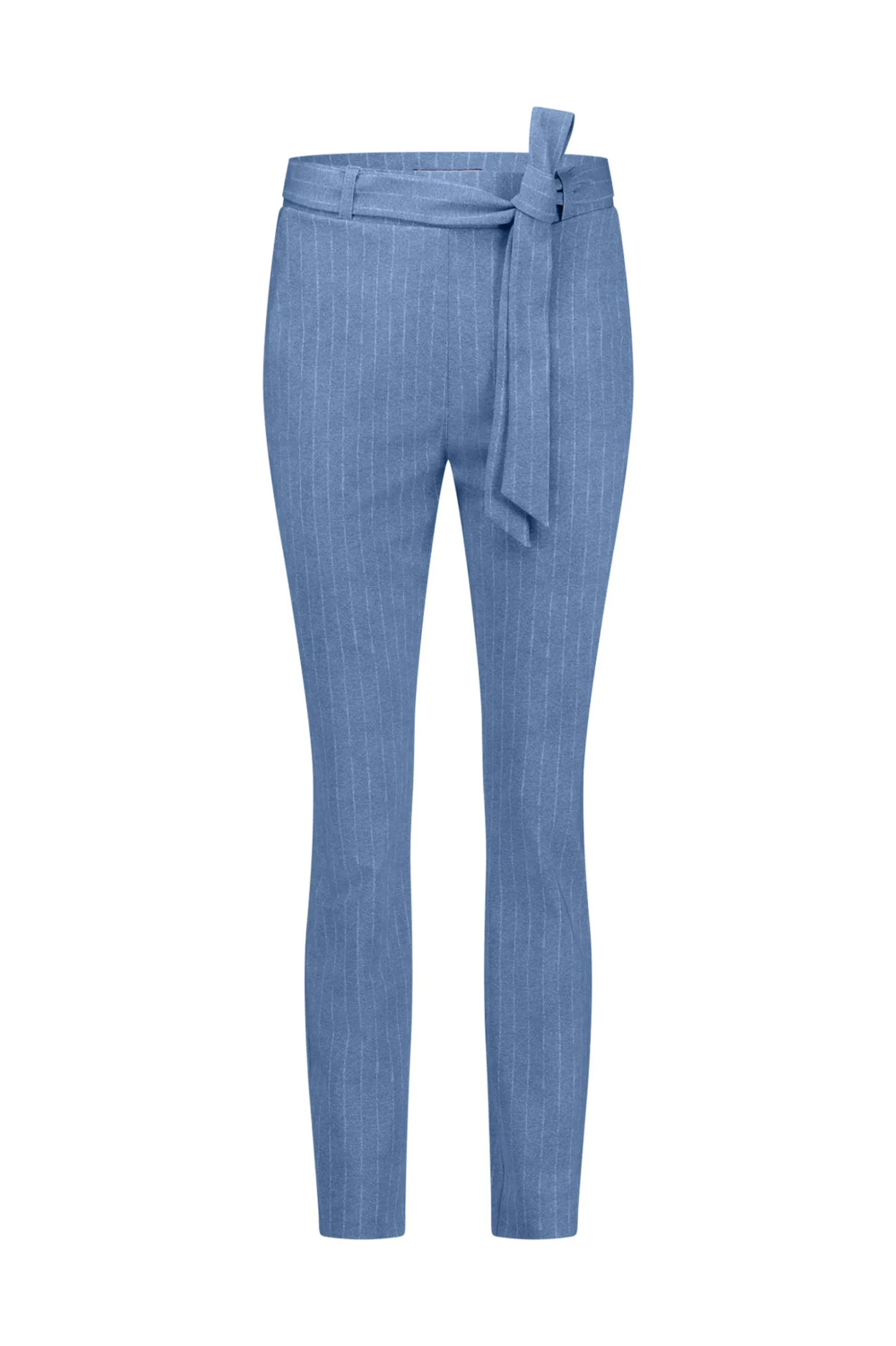Dean pinstripe trousers - denim blue