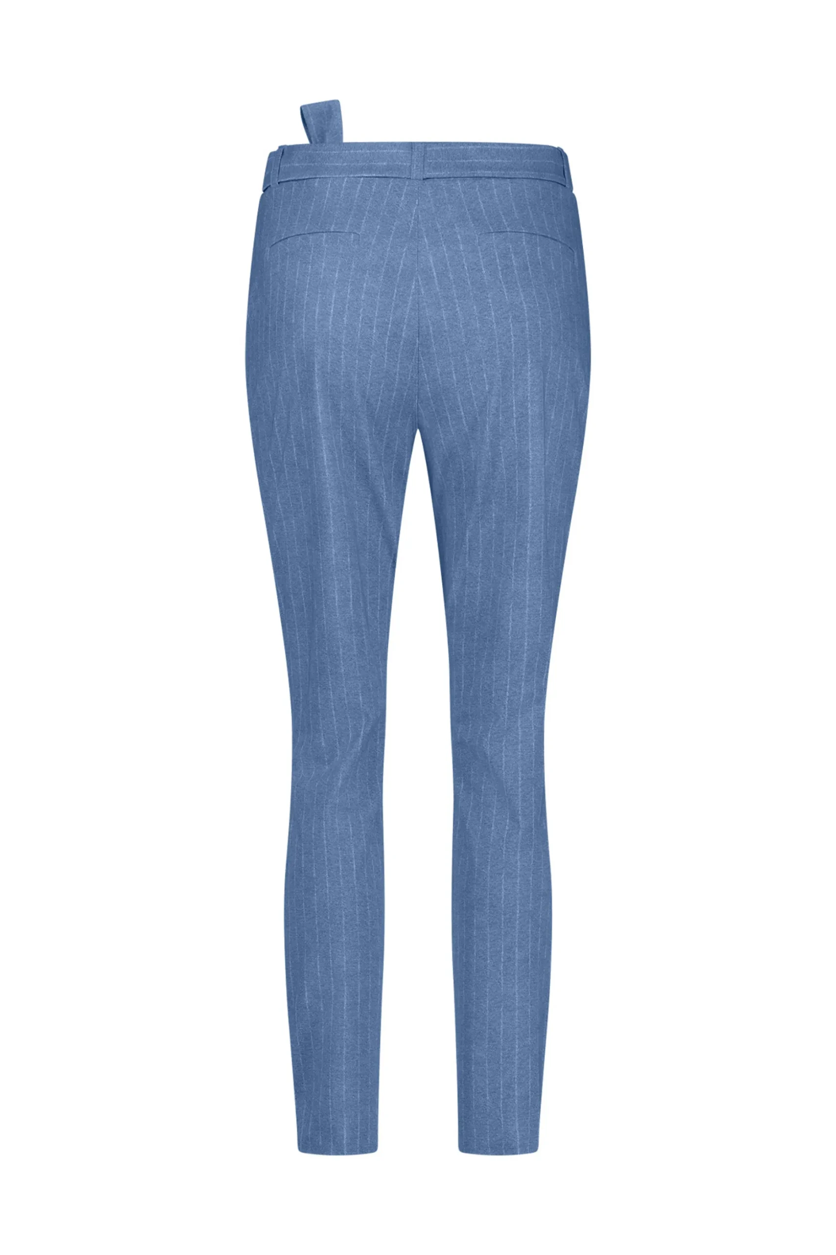 Dean pinstripe trousers - denim blue