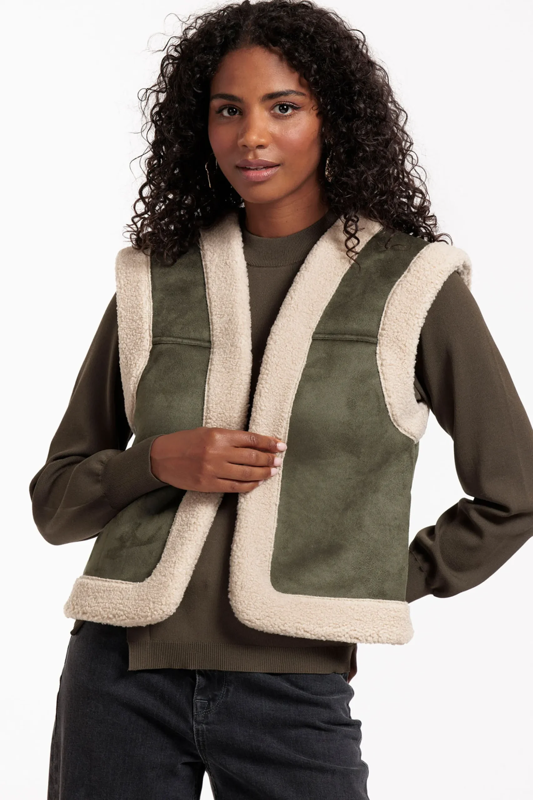 Donna lammy waistcoat - new army