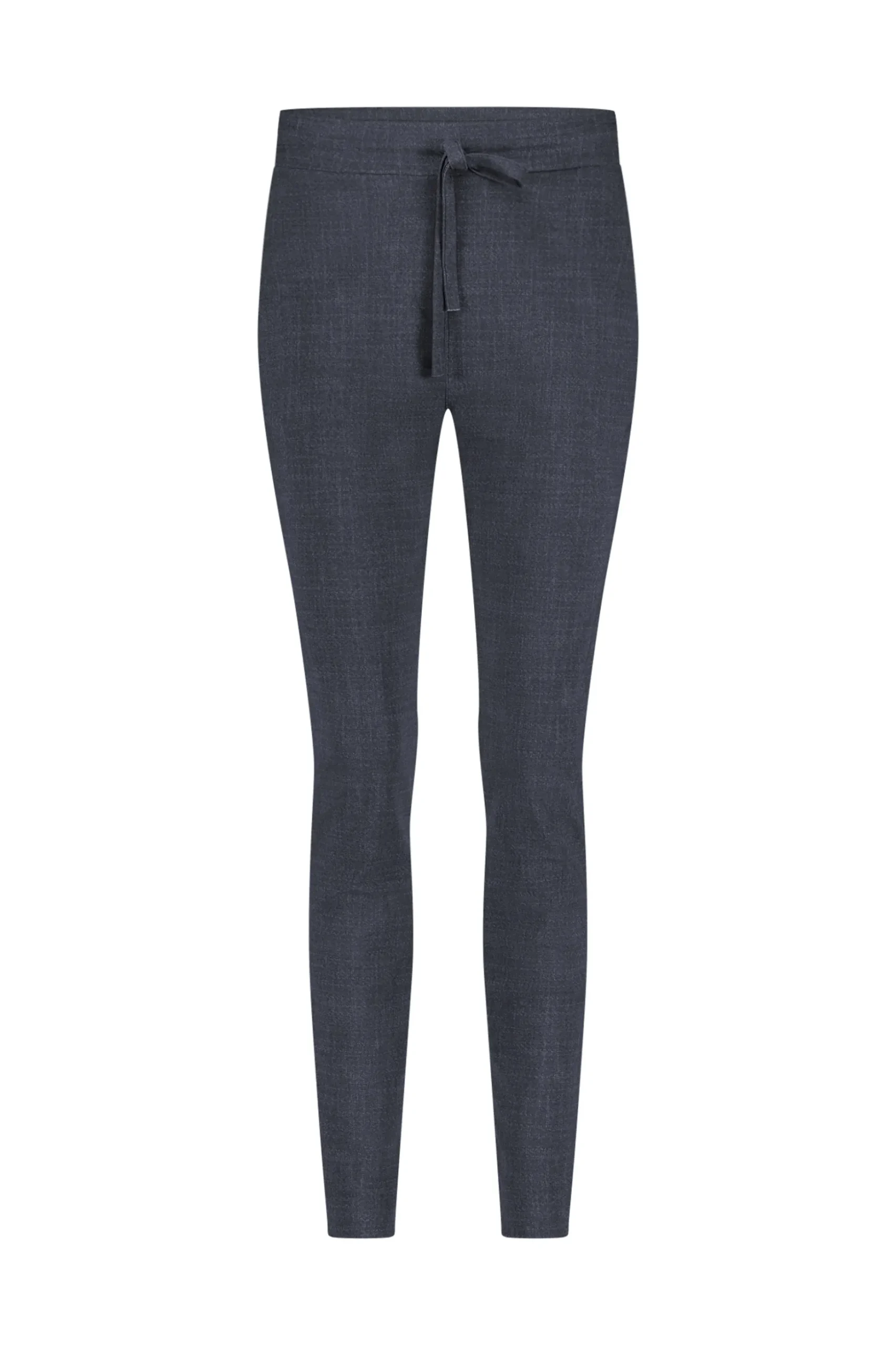 Downstairs bnd dnm tweed trousers - midnight blue
