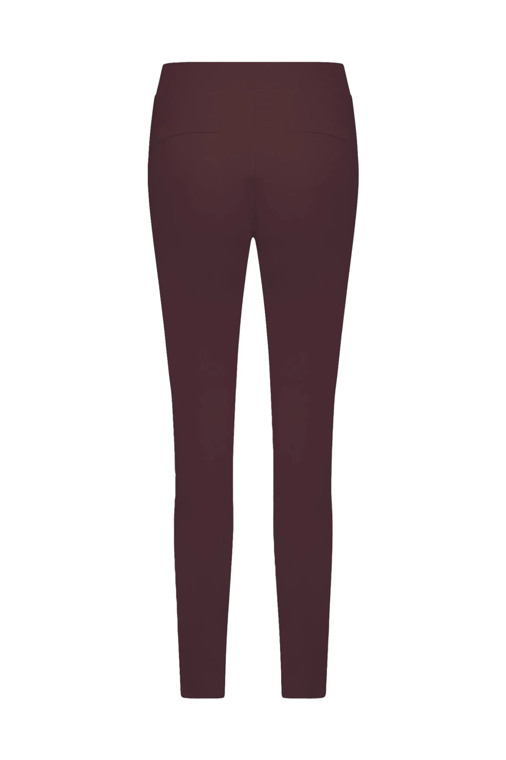 Downstairs bonded trousers - blackberry