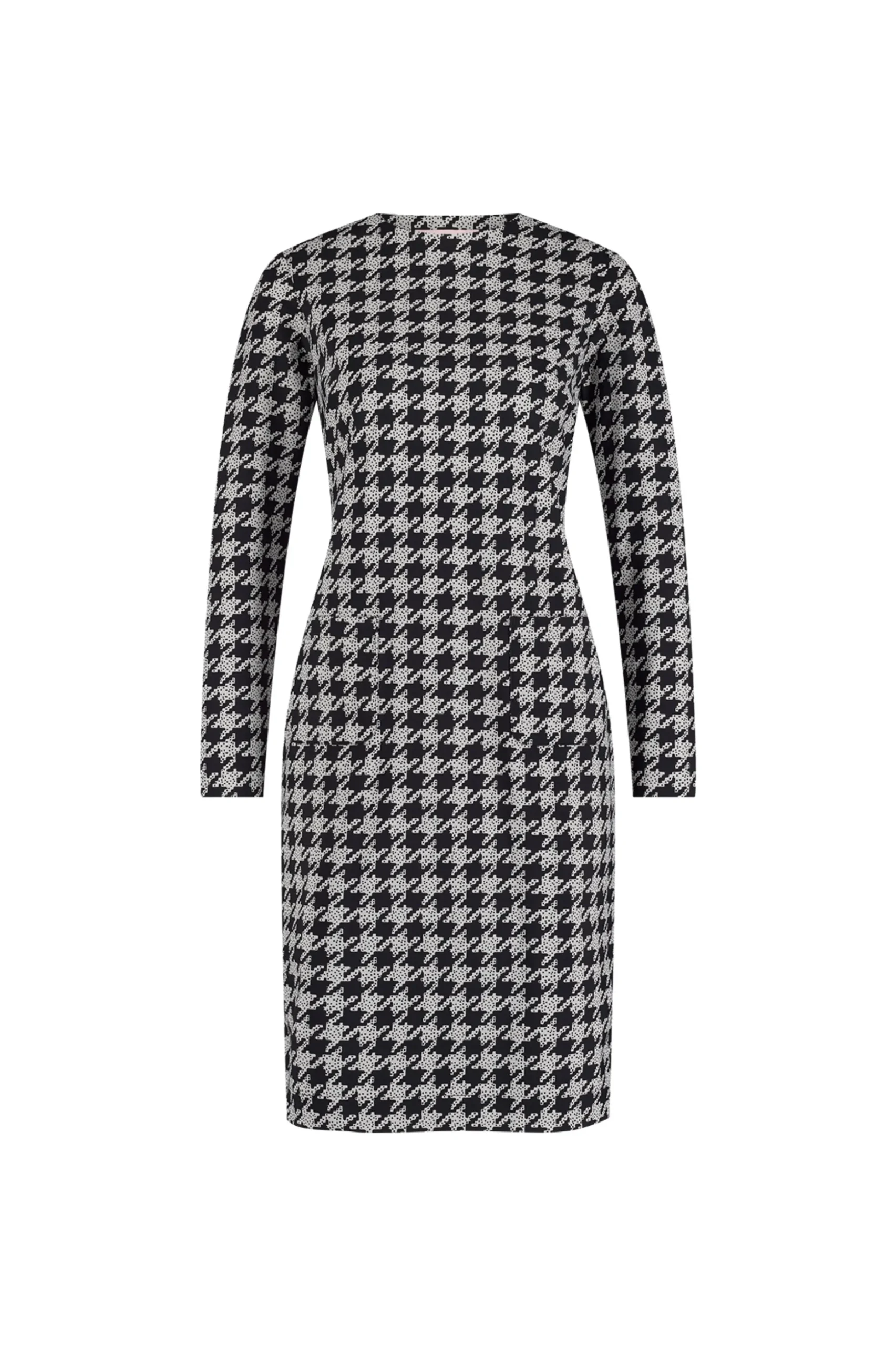 Emilia bonded PDP dress - black/kit