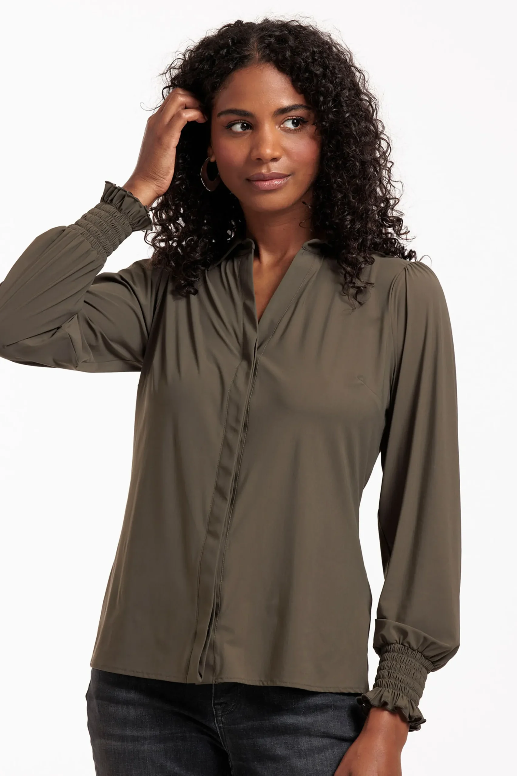 Everon blouse - new army