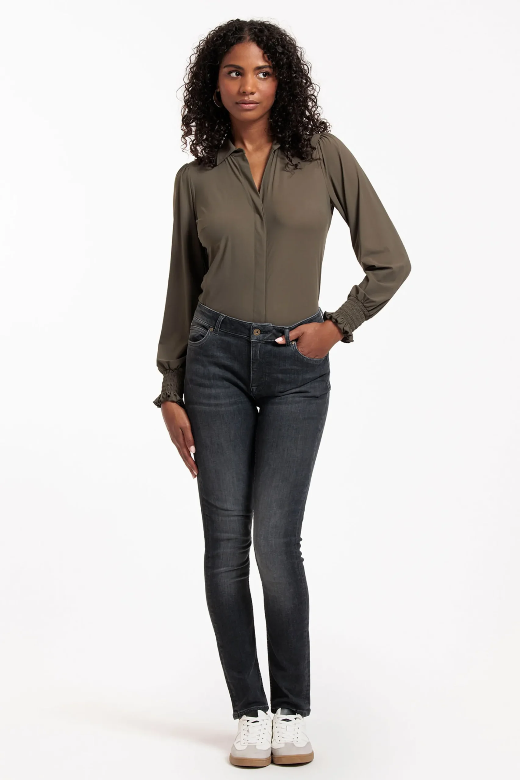 Everon blouse - new army